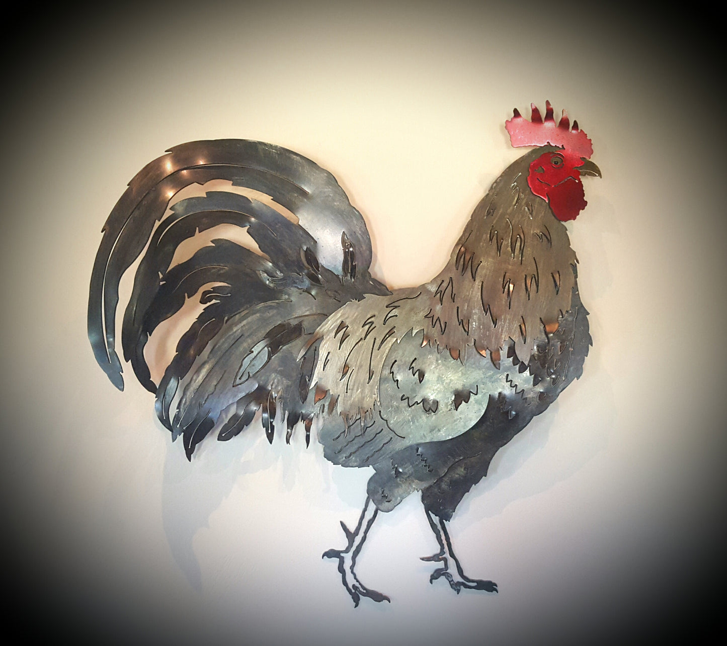 Rooster Metal Wall Art