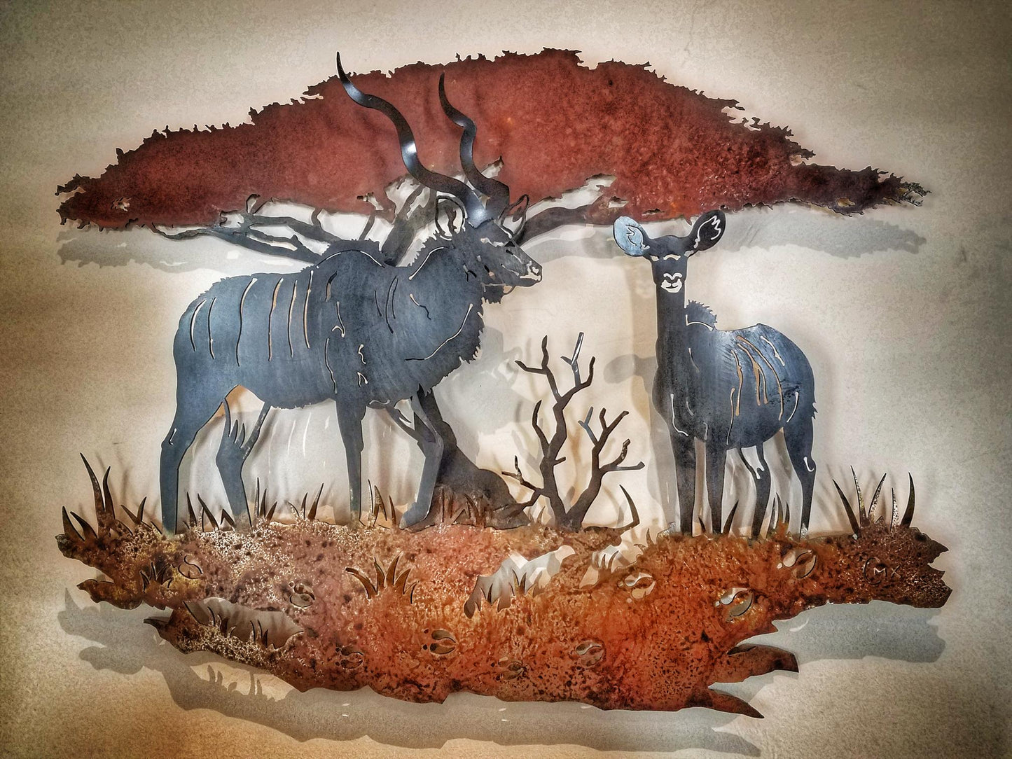 Kudu Metal Wall Art